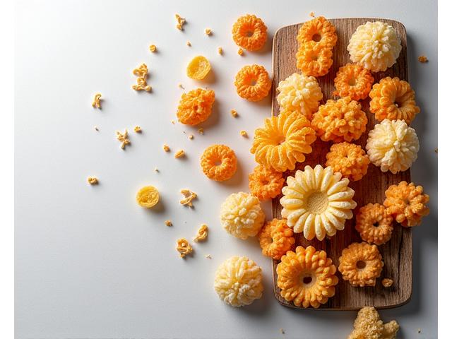 단백질이 강화된 전통 한식 스낵, 뻥튀기 믹스 등